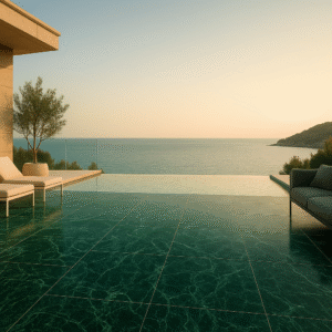 Marbre vert Guatemala Sols