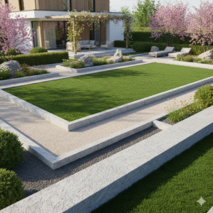 Bordures en Granit Gris