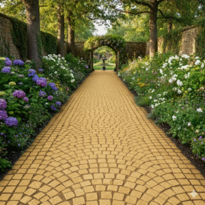 Pavés en Granit Jaune