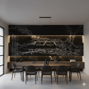 Quartz Compac Ice Black